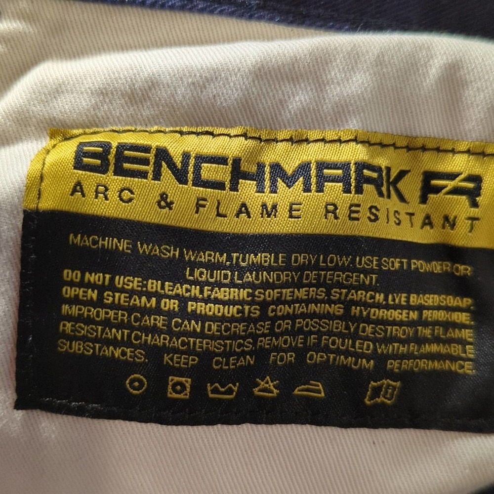 Men's Benchmark Tactical & FR Cargo Pants 44X32 Blue